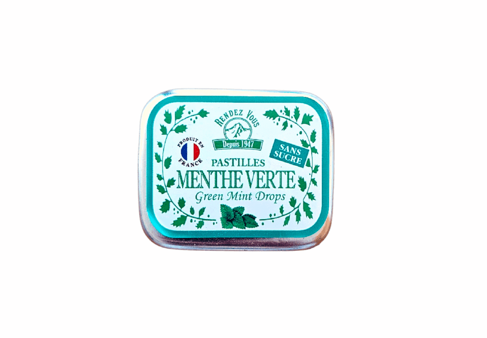 Pastilles Menthe Verte Sans Sucre