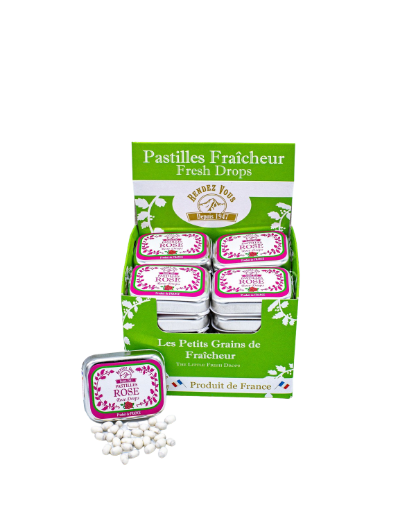 Coffret Pastilles à la Rose